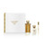 PRADA LA FEMME 3 PCS SET: 3.4 EAU DE PARFUM SPRAY+0.3 OZ EAU DE PARFUM ROLLERBALL + 3.4 BODY LOTION
