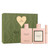 GUCCI BLOOM 3 PCS SET: 3.3 EAU DE PARFUM SPRAY + 3.3 PERFUMED BODY LOTION + .33 EAU DE PARFUM SPRAY (HARD BOX)