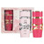 LATTAFA YARA 2 PCS SET FOR WOMEN: YARA 3.4 EAU DE PARFUM SPRAY + YARA CANDY 3.4 EAU DE PARFUM SPRAY