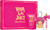 VIVA LA JUICY 3 PCS SET FOR WOMEN: 1.7 EAU DE PARFUM SPRAY + 0.33 EAU DE PARFUM SPRAY + 4.2 BODY CREAM