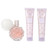 ARIANA GRANDE ARI 3 PCS SET FOR WOMEN: 3.4 EAU DE PARFUM SPRAY + 3.4 BATH AND SHOWER GEL + 3.4 BODY SOUFFLE