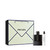 PRADA LUNA ROSSA BLACK 2 PCS SET FOR MEN: 3.3 EAU DE PARFUM SPRAY + 0.33 EAU DE PARFUM SPRAY.