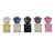 MOSCHINO 5 * 5 ML MINI SET: TOY 2 BUBBLE GUM EAU DE TOILETTE + 2 * TOY 2 PEARL EAU DE PARFUM + TOY BOY EAU DE PARFUM + TOY 2 EAU DE PARFUM
