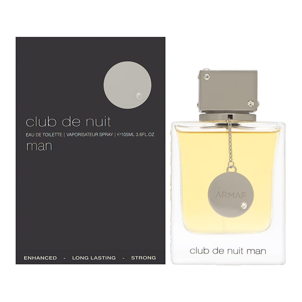 ARMAF CLUB DE NUIT 3.6 EAU DE TOILETTE SPRAY FOR MEN.
