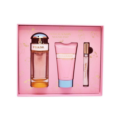 PRADA CANDY SUGAR POP PCS SET FOR WOMEN: EAU DE PARFUM SPRAY