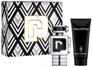 PACO RABANNE PHANTOM 2 PCS SET FOR MEN: 3.4 EAU DE TOILETTE + 3.4 ...