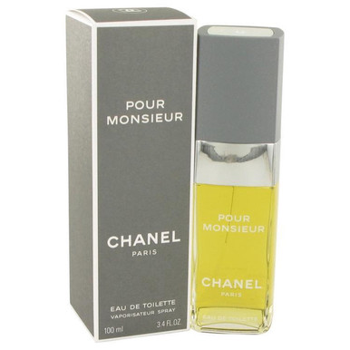 CHANEL POUR MONSIEUR 3.4 EAU DE TOILETTE SPRAY - ScentsWorld