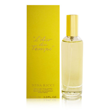 L'air du Temps by Nina Ricci, 3.4 oz Eau De Toilette Refill Spray for Women main image 0