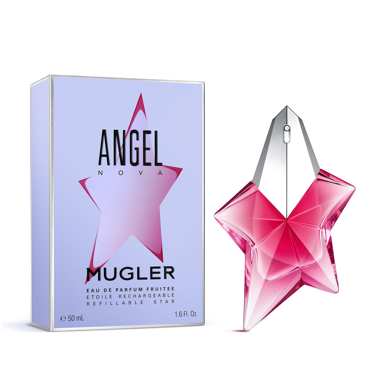 ANGEL NOVA 1.7 EAU DE PARFUM SPRAY REFILLABLE FOR WOMEN
