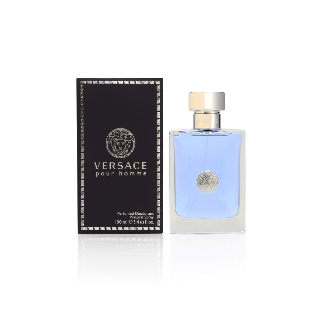 VERSACE POUR HOMME 3.4 PERFUMED DEODORANT SPRAY