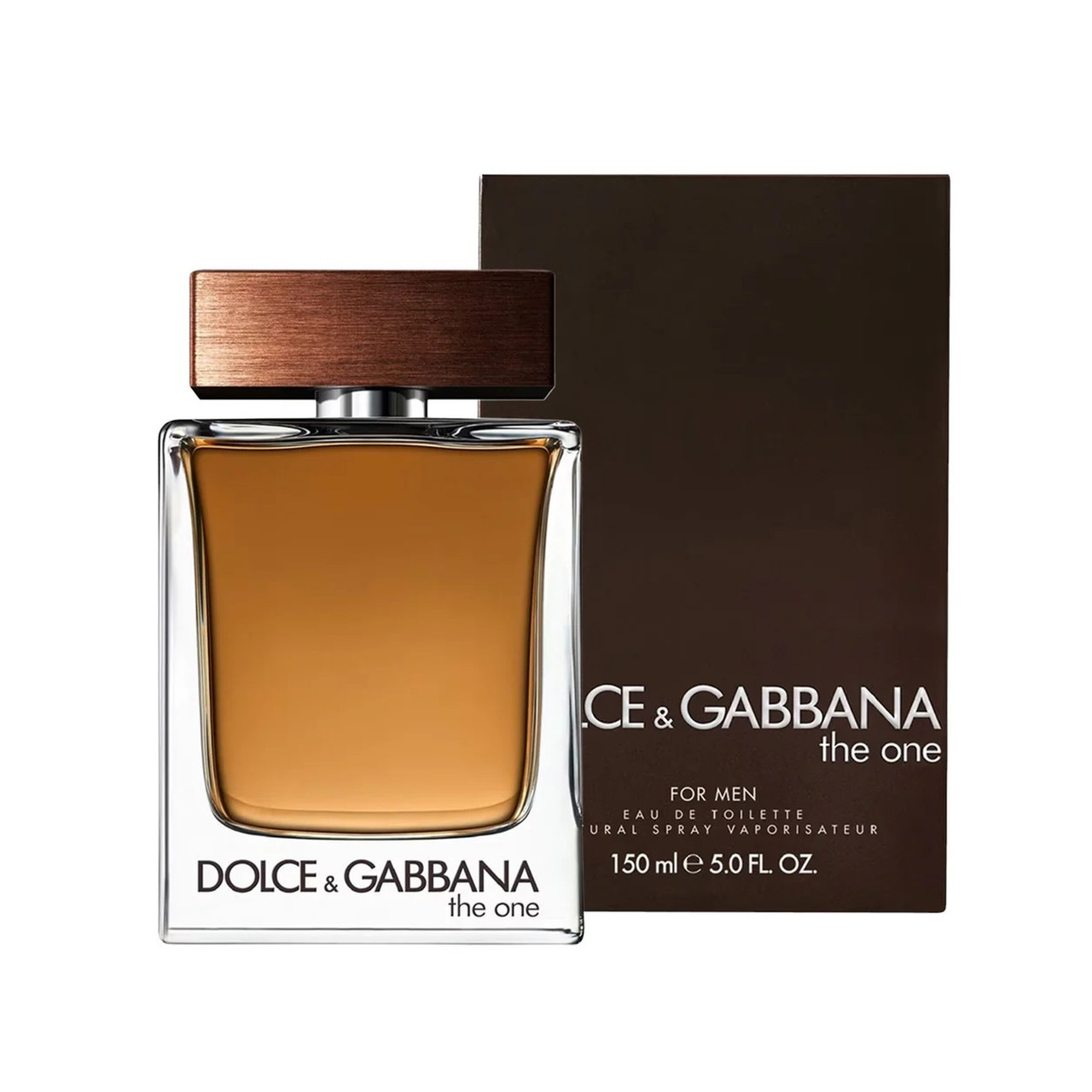 DOLCE & GABBANA THE ONE 5 OZ EAU DE TOILETTE SPRAY FOR MEN.