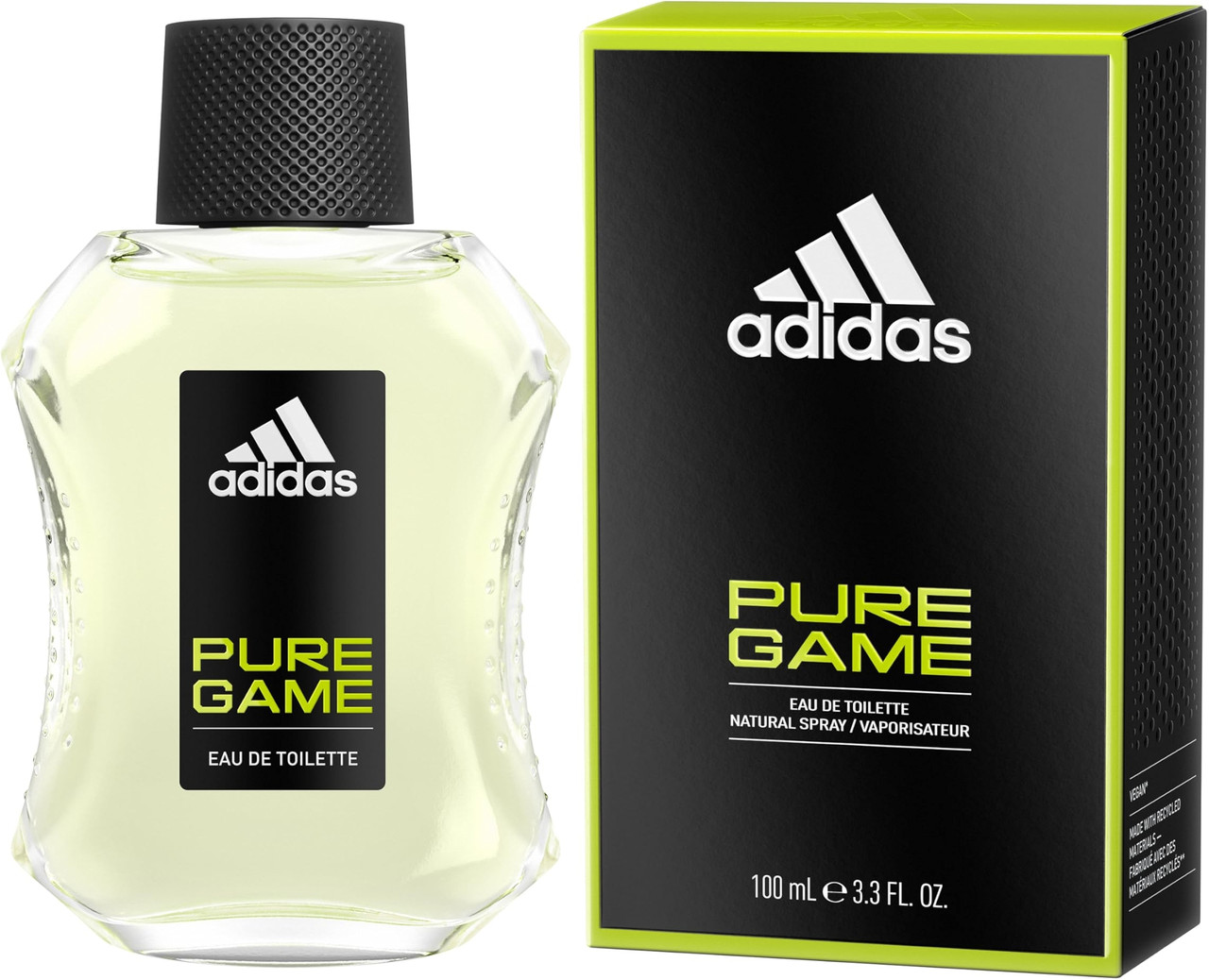 ADIDAS PURE GAME 3.3 EAU DE TOILETTE SPRAY FOR MEN
