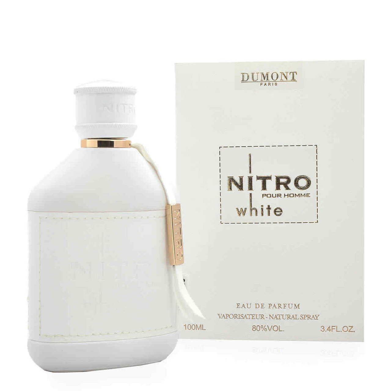 NITRO WHITE DUMONT PARIS POUR HOMME 3.4 EAU DE PARFUM SPRAY