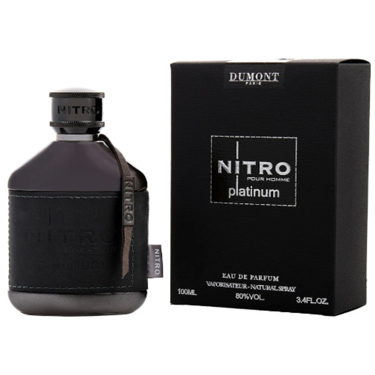 NITRO PLATINUM DUMONT PARIS POUR HOMME 3.4 EAU DE PARFUM SPRAY