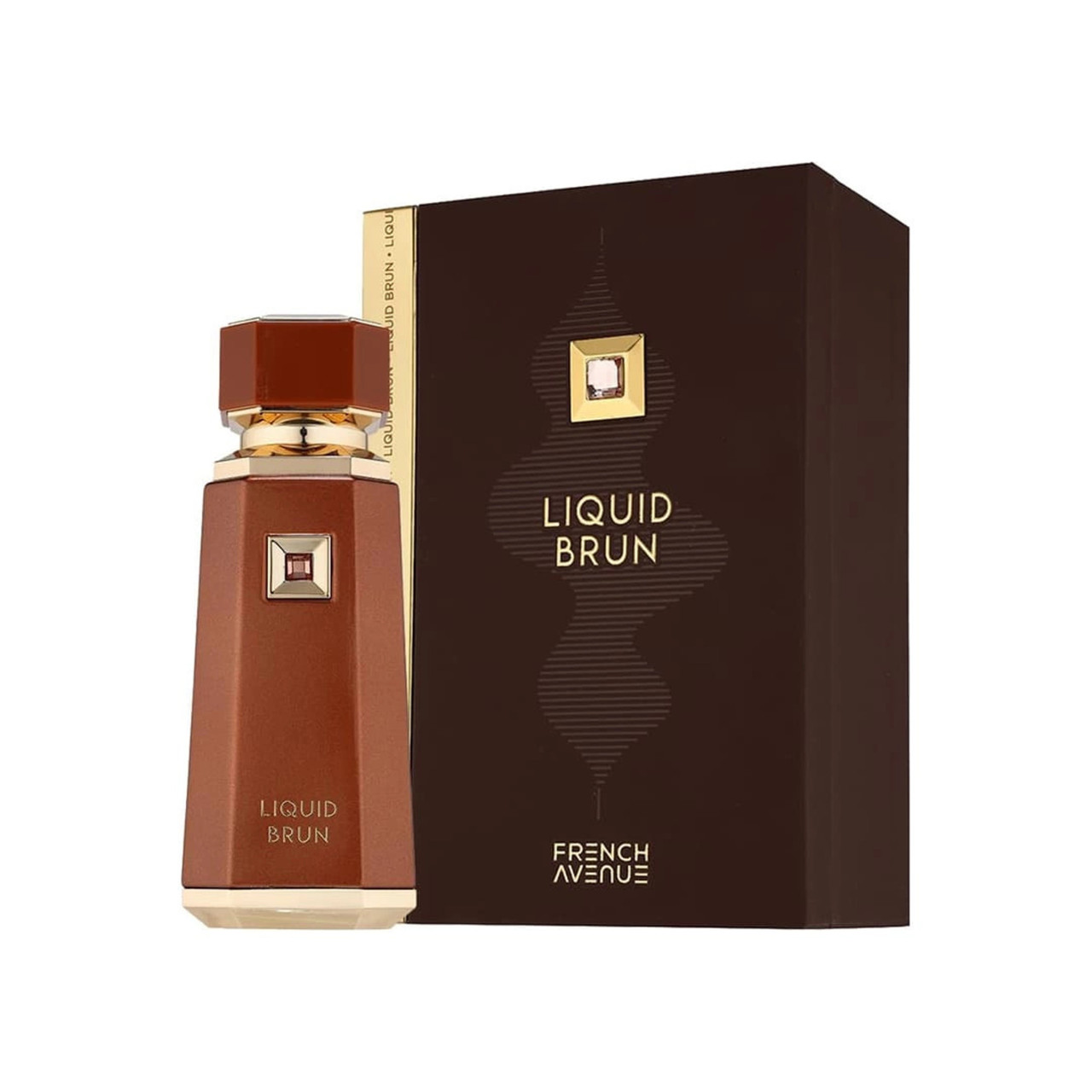 FRAGRANCE WORLD FRENCH AVENUE LIQUID BRUN 3.4 EAU DE PARFUM SPRAY FOR MEN