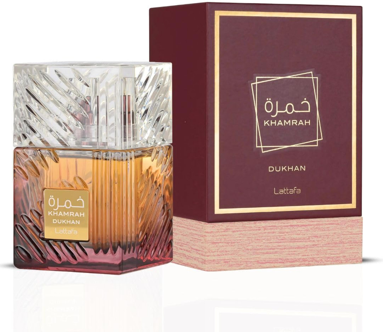 LATTAFA KHAMRAH DUKHAN 3.4 EAU DE PARFUM SPRAY FOR MEN