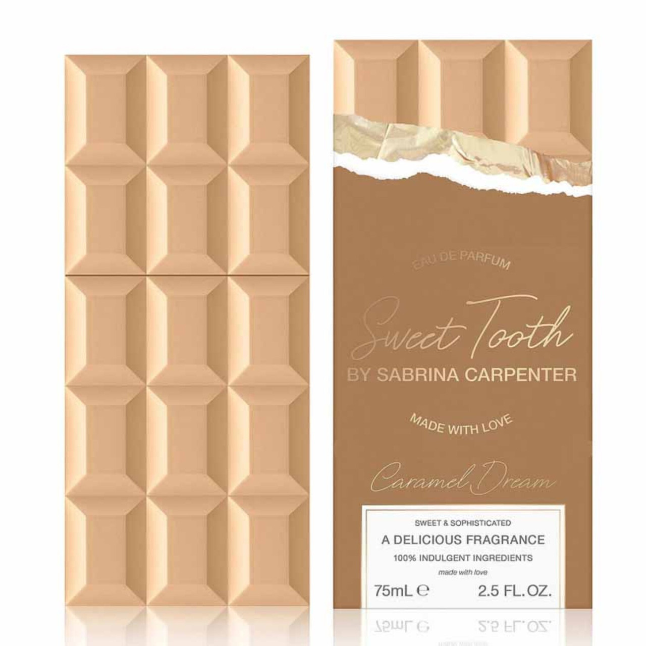 SABRINA CARPENTER SWEET TOOTH CARAMEL DREAM 2.5 EAU DE PARFUM SPRAY FOR WOMEN