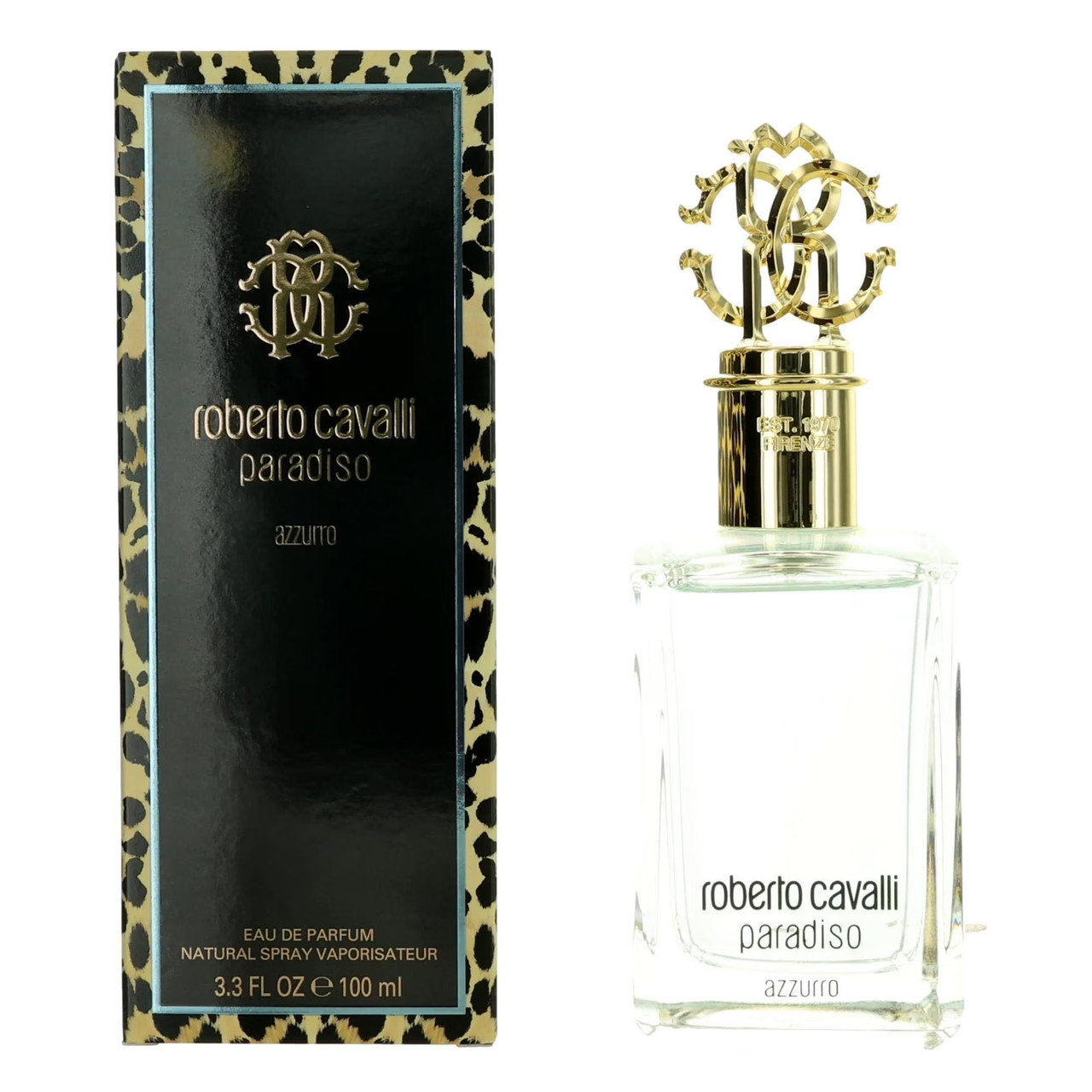 ROBERTO CAVALLI PARADISO AZZURRO 3.3 EAU DE PARFUM SPRAY FOR WOMEN
