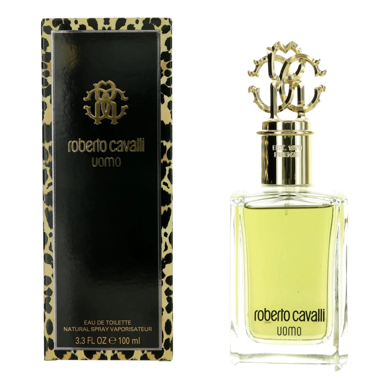 ROBERTO CAVALLI UOMO 3.3 EAU DE TOILETTE SPRAY FOR MEN