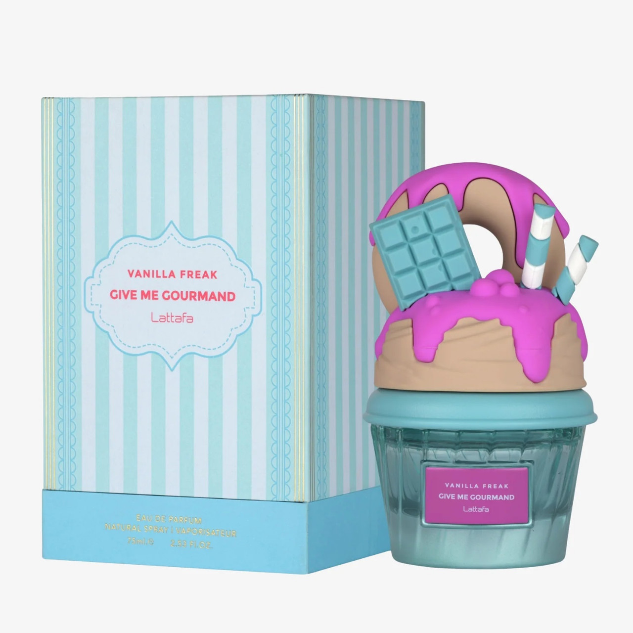 LATTAFA GIVE ME GOURMAND VANILLA FREAK 2.53 EAU DE PARFUM SPRAY