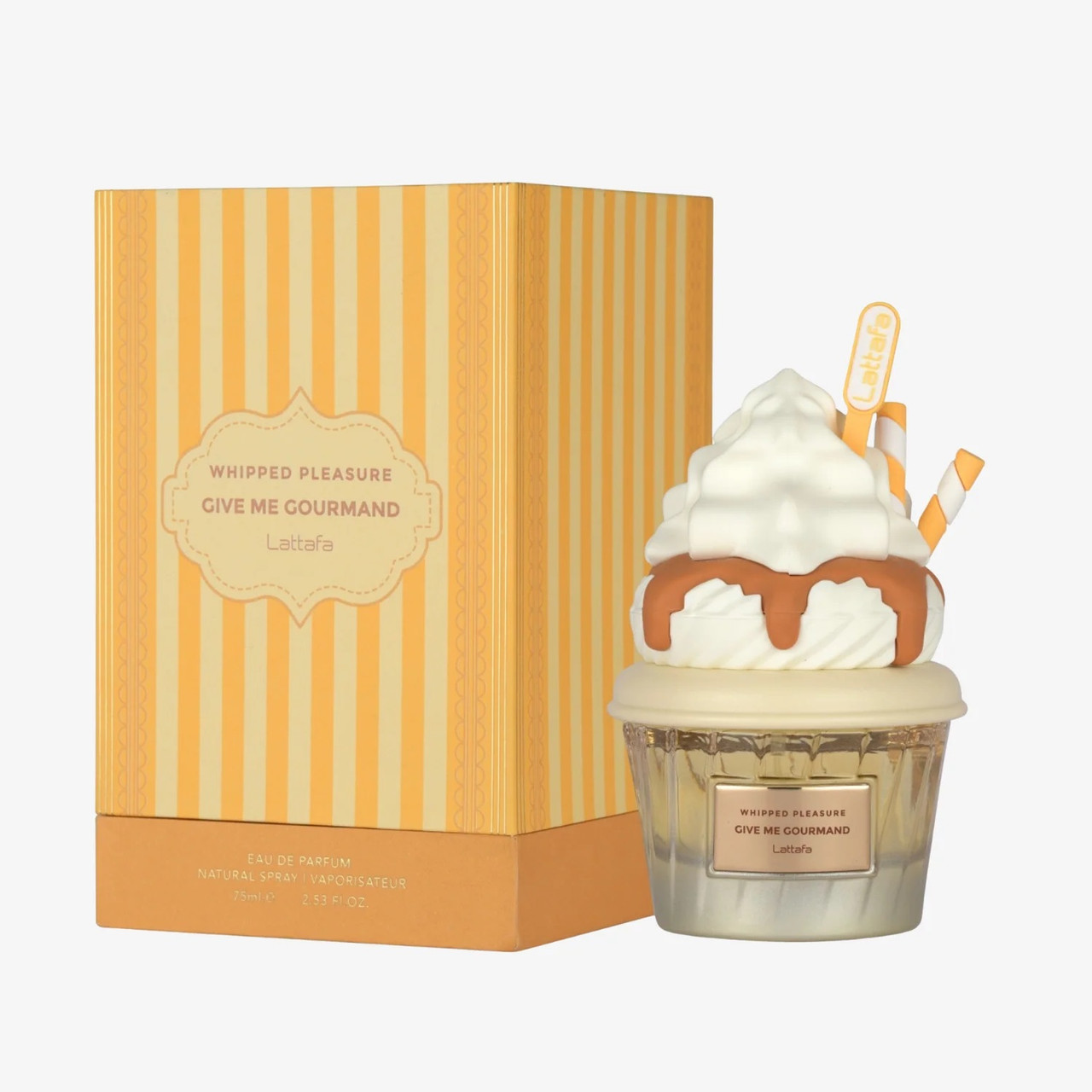 LATTAFA GIVE ME GOURMAND WHIPPED PLEASURE 2.53 EAU DE PARFUM SPRAY