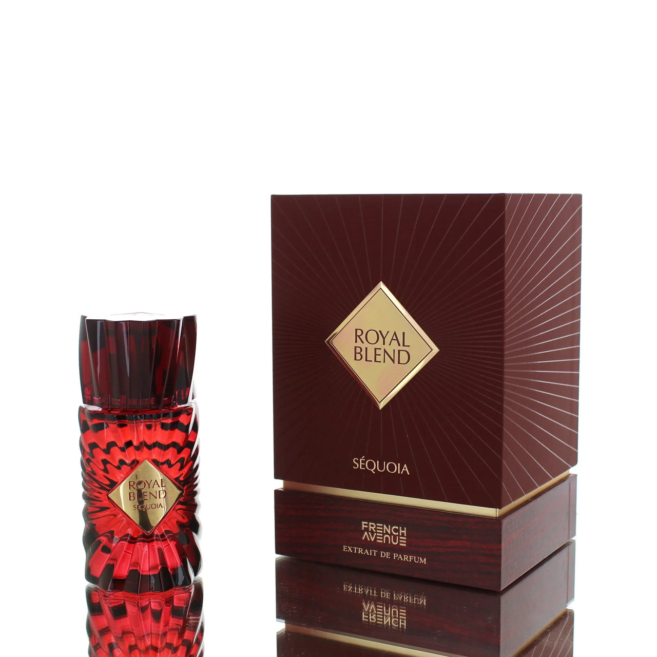 FRAGRANCE WORLD FRENCH AVENUE ROYAL BLEND SEQUOIA 3.4 EXTRAIT DE PARFUM SPRAY