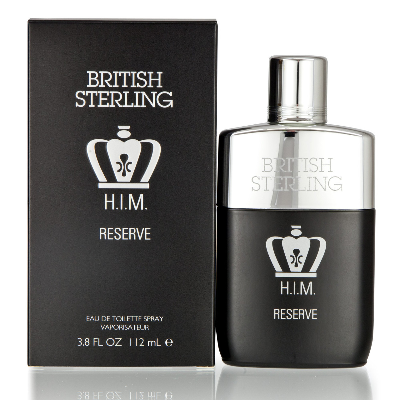 BRITISH STERLING H.I.M. RESERVE 3.8 EAU DE TOILETTE SPRAY