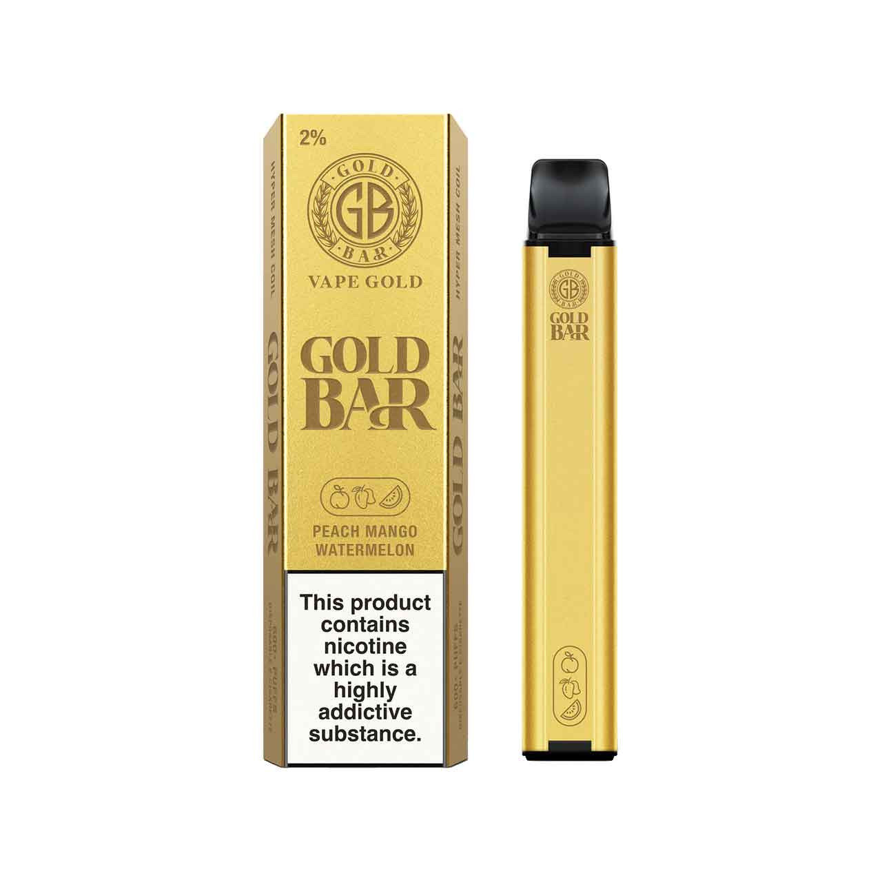 Gold Bar – Peach Mango Watermelon