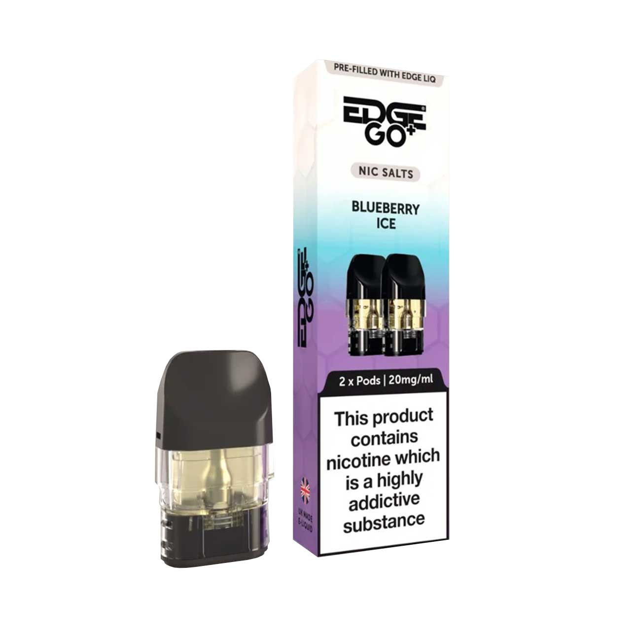 edge vape uk EDGE GO+ Prefilled Pods – 2 Pack | 10 Fruit Flavours | £4.99