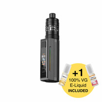 Aspire Zelos M80 full black with a white background bundle offer