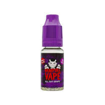 Vampire Vape all day grape freebase e-liquid white background