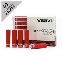 V2 Vsavi Classic Cartridges x 40 Red Tobacco Flavour