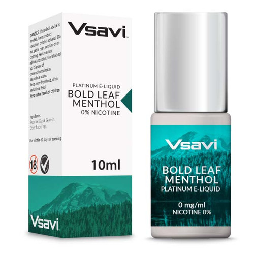 Bold Leaf Menthol V2 Platinum E-liquid