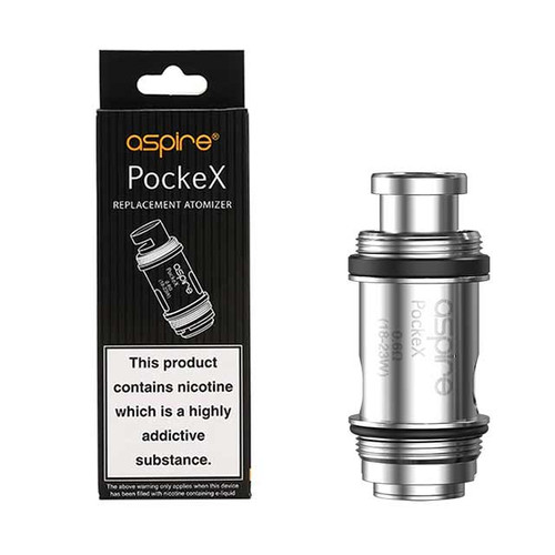Aspire Pockex Replacement Coils 0.6 ohm