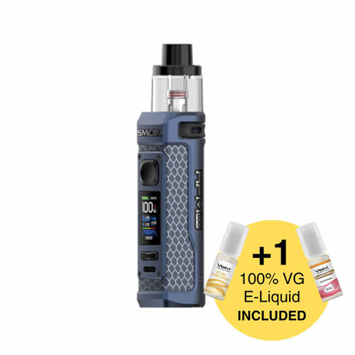 Smok RPM 100 matte blue kit bundle offer