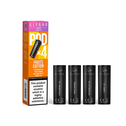 Elf Bar 4 in 1 Replacement Prefilled Vape Pods