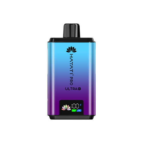 Hayati Pro Ultra Plus 25K Blackcurrant Cotton K Blue Raspberry Vape