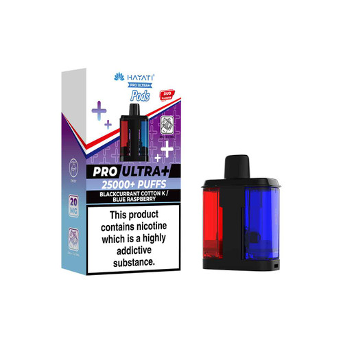 Hayati Pro Ultra Plus Pods Blackcurrant Cotton K/Blue Raspberry