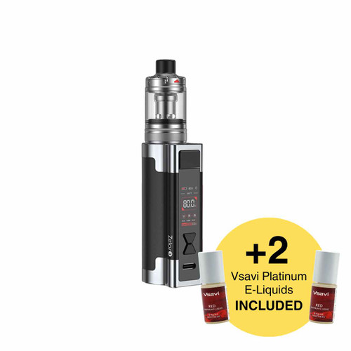 Aspire Zelos 3 black with Vsavi Platinum offer