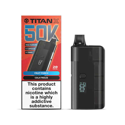 vape richtig rauchen Titan 10K Disposable Vape with Pre-filled Capsules Review