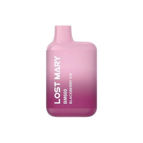 Lost Mary BM600 Prefilled Pod Kit Blackberry Ice on white background