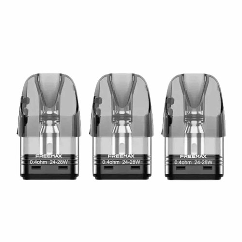Freemax Rexa Replacement Pods 0.4 Ohm - 3 pack, 2ml Capacity with Mesh Coil