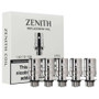Innokin Zenith Coils 1.6 Ohm 5 Pack and Z Coil and Packaging on White Background