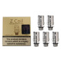 Innokin Z Coils 0.6 Ohm DuoPrime 5 Pack and Packaging on White Background