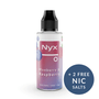 Nyx Shortfill E-Liquids 100ml blueberry raspberry