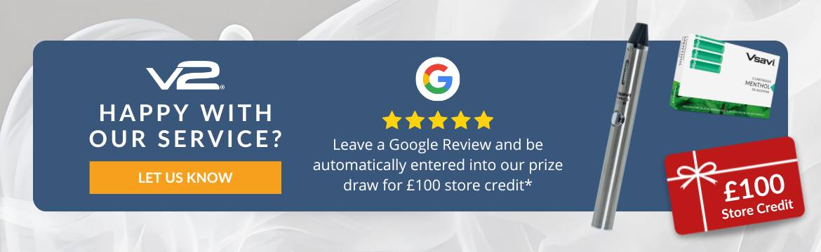 Leave A Google Review And Enter &pound;100 Prize Draw