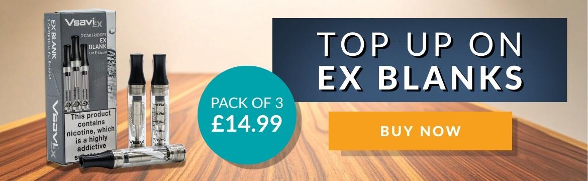 Top Up On Ex Blanks Buy Now 
