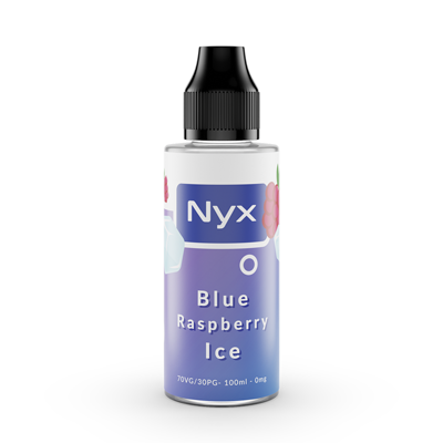 Blue Raspberry Ice Nyx Shortfill E-Liquid Bottle Blue Raspberry Ice Nyx Shortfill E-Liquid Bottle