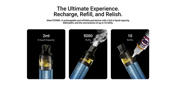 Elf Bar EV5000 Refill Method
