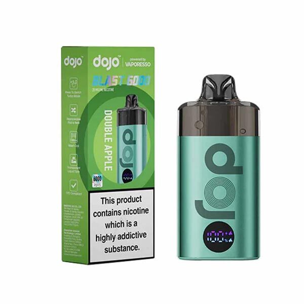 Vaporesso Dojo Blast 6000 Prefilled Pod Kit: Double Apple